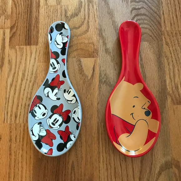 NWT Winnie the Pooh & Minnie Mouse Spoon Rests - Picture 2 of 14